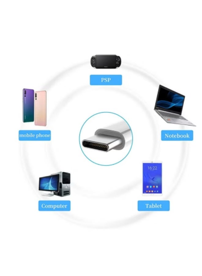 آر بي إم سماعة رأس سلكية لأجهزة Apple من النوع C سماعات iPhone سلكية داخل الأذن وميكروفون مدمج وتحكم في مستوى الصوت - Image 3